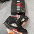 Size 11.5 – Jordan 5 Retro x Supreme Black 2015 – Fast Shipping – Preowned – Mens Sneakers – Ebay – $400