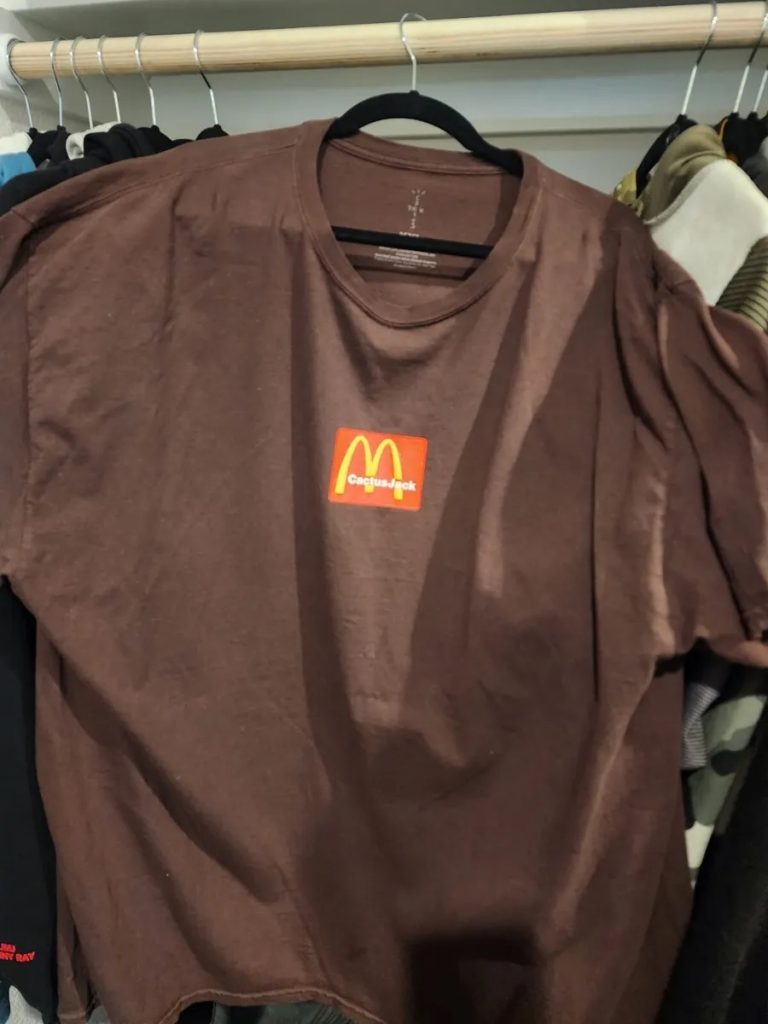 Travis Scott Cactus Jack McDonalds Sesame Inv T-Shirt III 🔥 Brown Size XXL – Mens Tshirts – Preowned – Ebay – $49.20