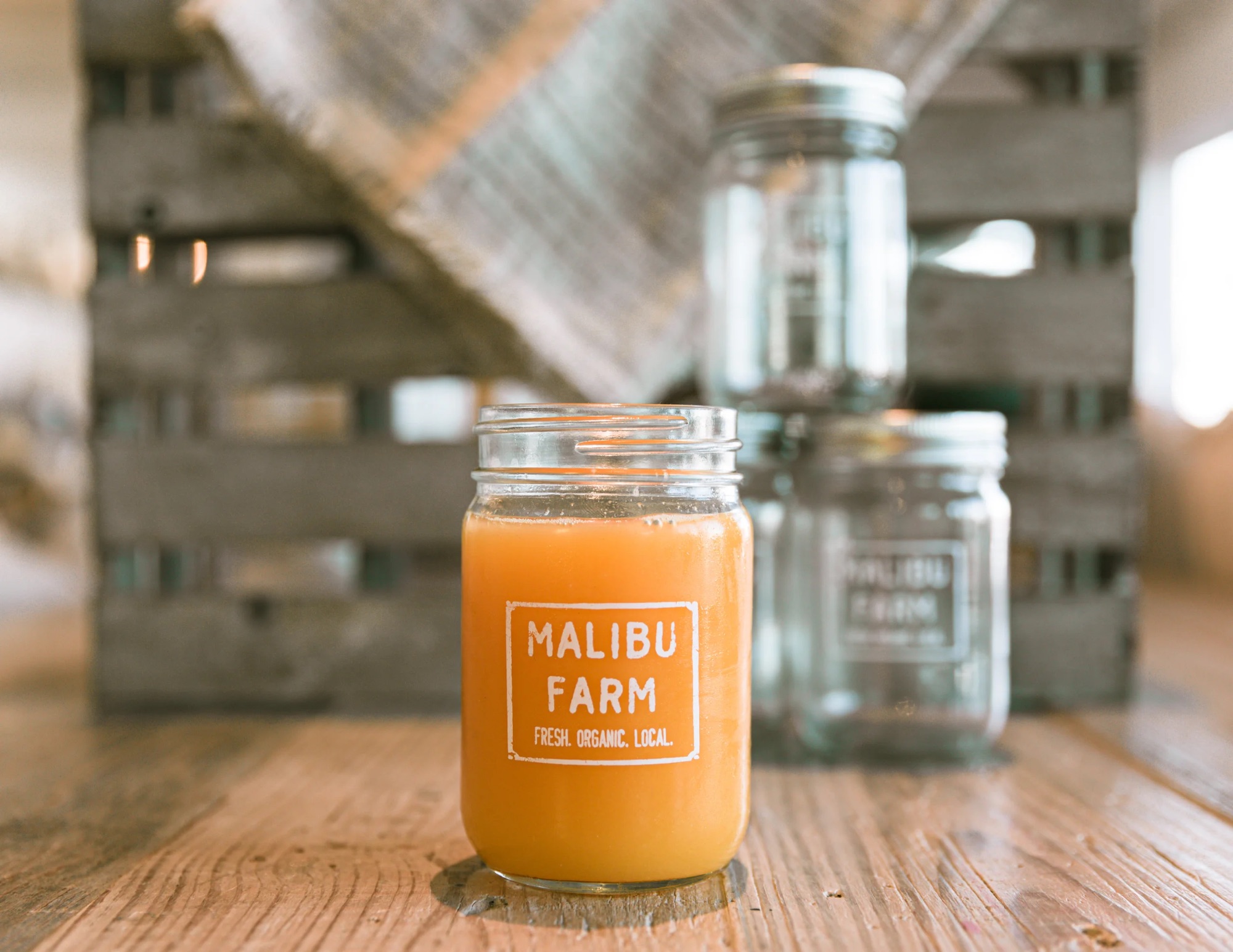 Malibu Farm Juice Jar (set of 3) – $25
