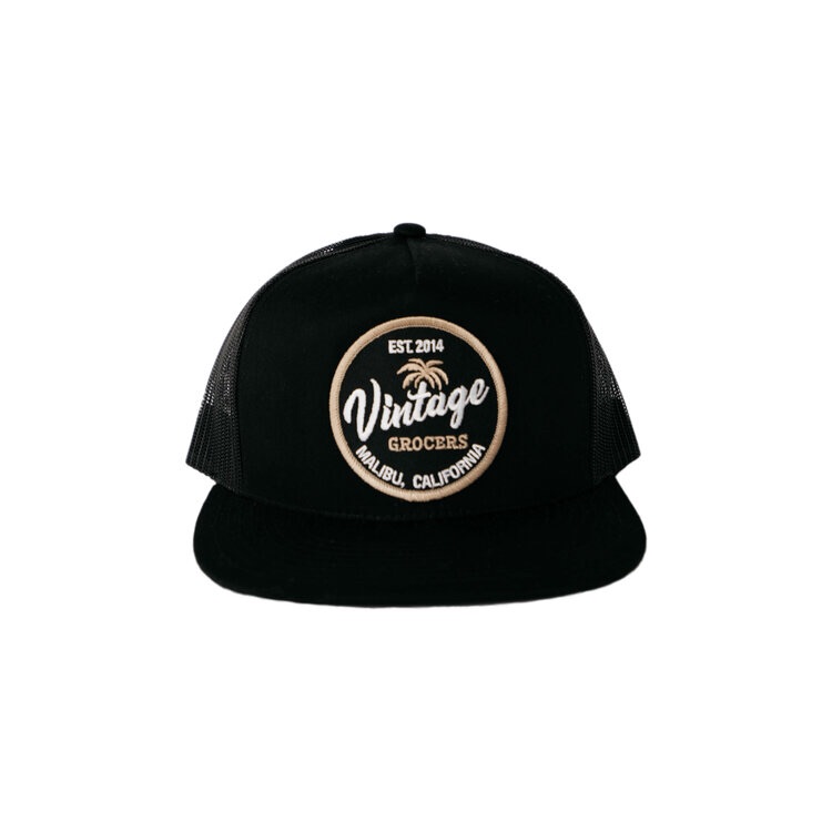 Vintage Grocers Malibu California Snapback Trucker Hat – $16.99