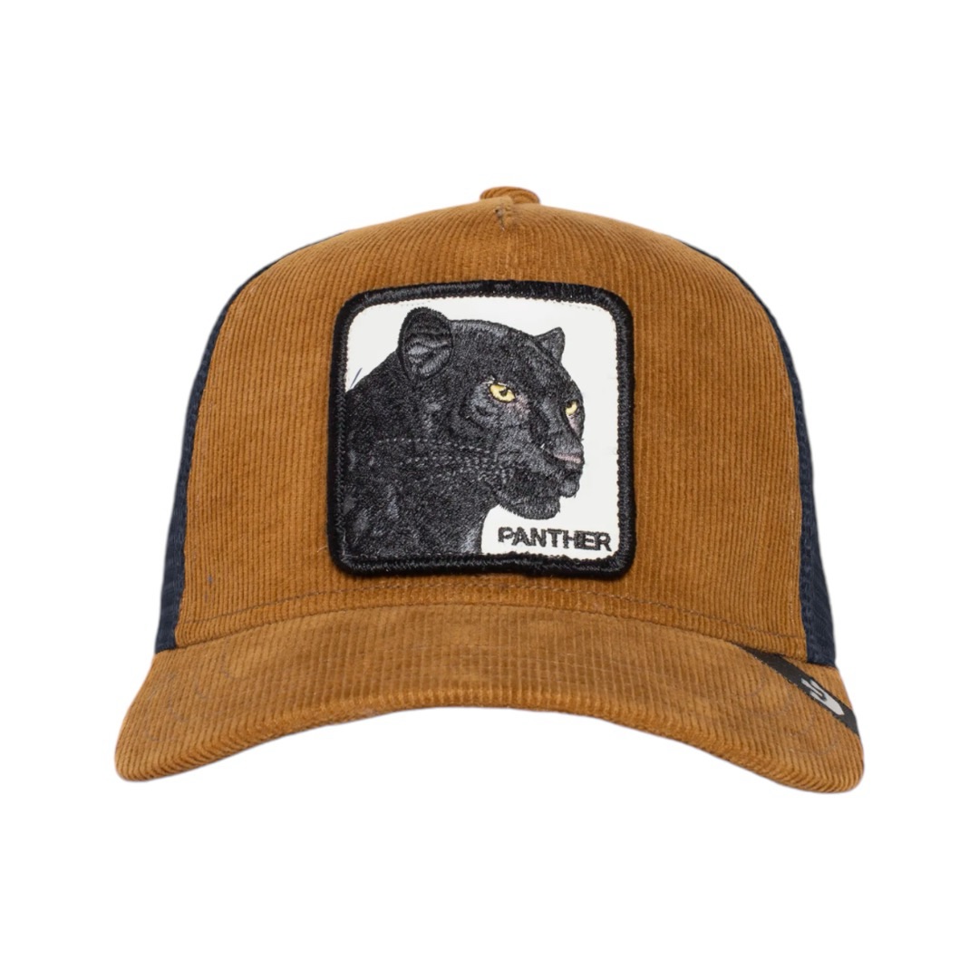 Goorin Bros. Panthuroy Panther Patch Corduroy Trucker Hat – $50