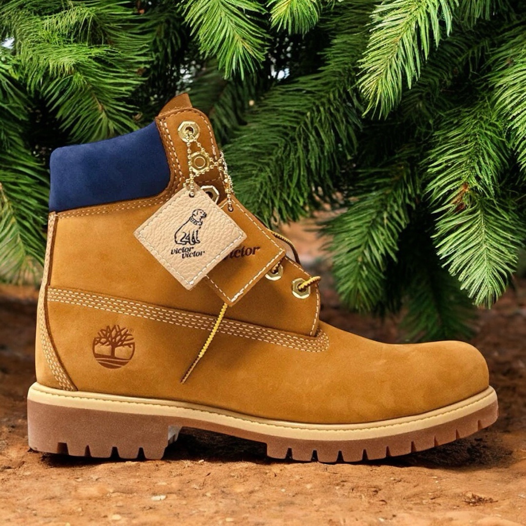 Timberland Victor Victor Wheat Navy 6” Premium Waterproof Boot 🥾