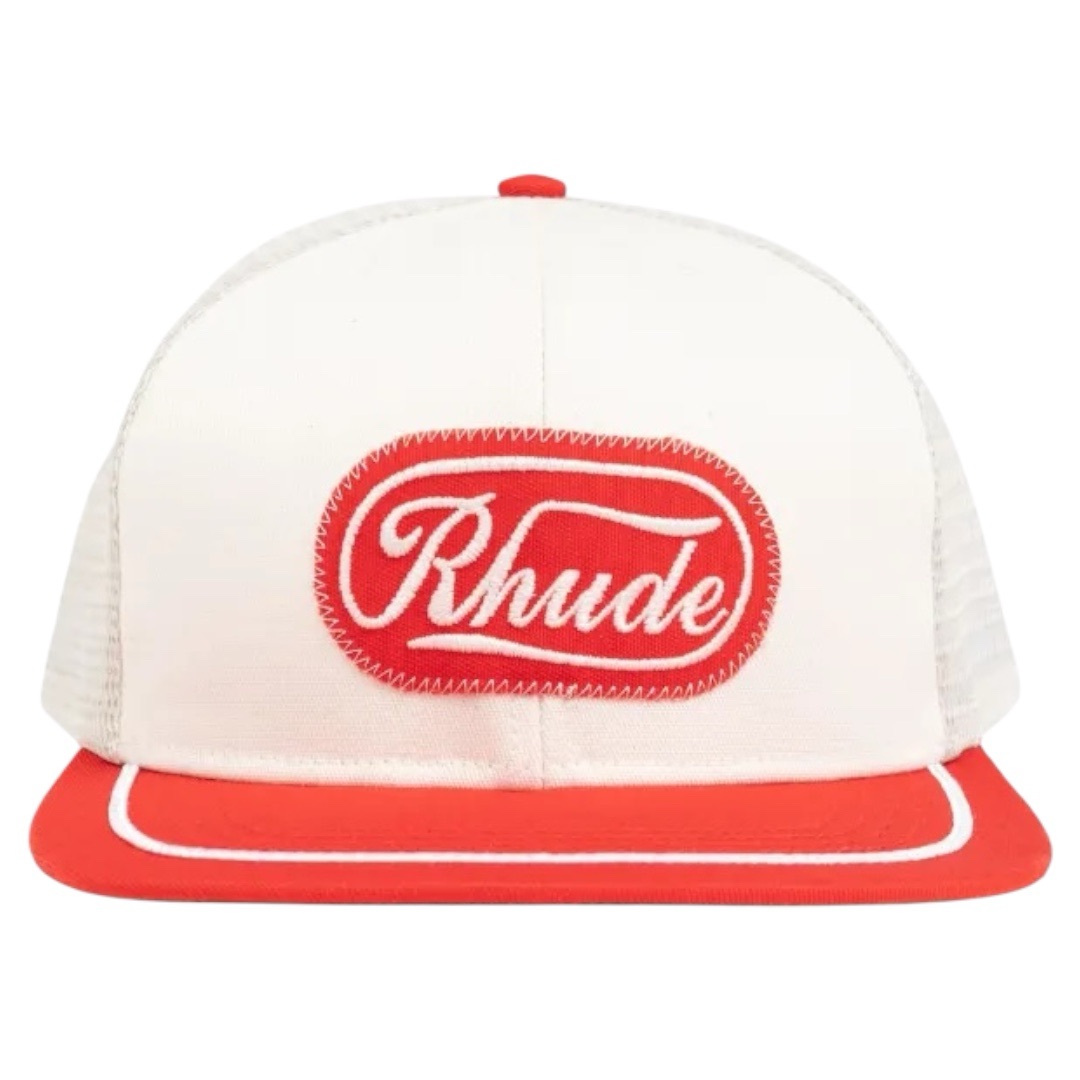 RHUDE logo-appliqué trucker hat – $280