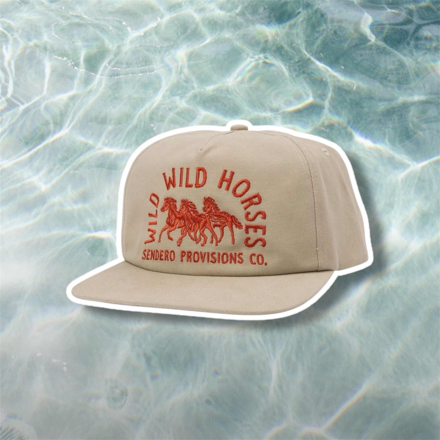 SENDERO PROVISIONS CO. Wild Wild Horses Snapback Hat – New – $19.97 On Sale