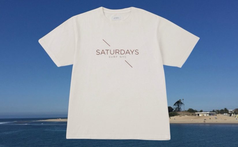 Saturdays New York City Pigment Dyed Surf SS Tee – New – Sale $45