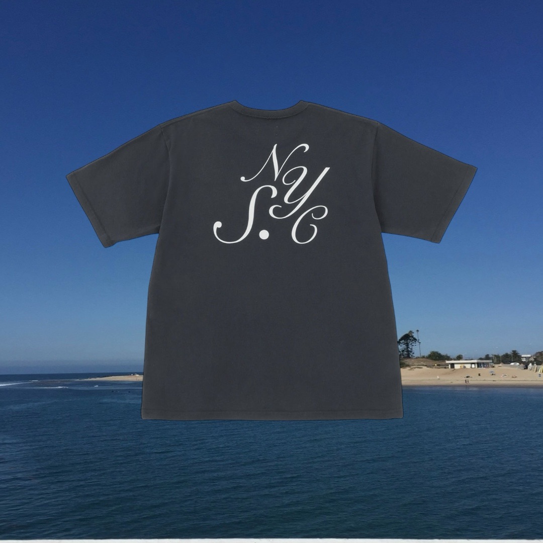 Saturdays New York City SNYC Relaxed SS Tee Navy – Men’s T-Shirts – $75
